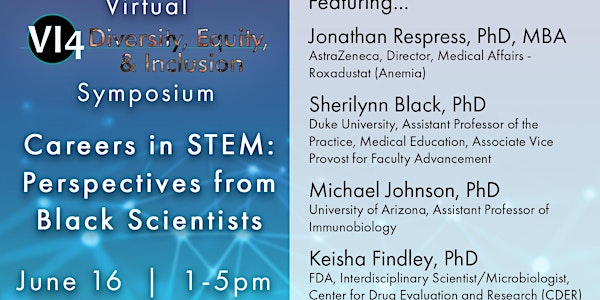 VI4 Diversity, Equity and Inclusion Symposium 2021