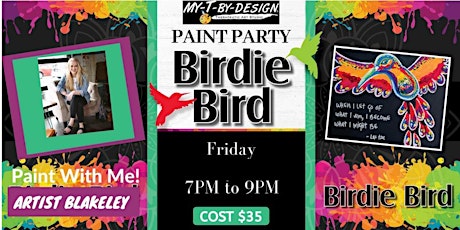 Paint with Me Series! Featuring Artist Blakeley