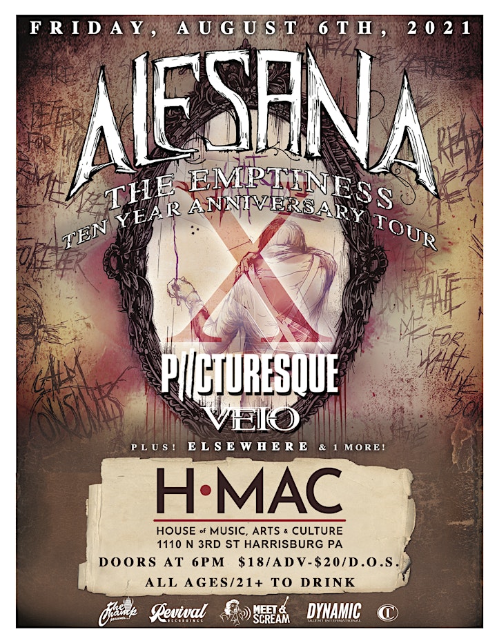 Alesana - The Emptiness 10 Year Anniversary Tour image