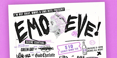 EMO EVE AT DELUXE - PUBLIC HOLIDAY EVE tickets