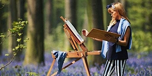 Primaire afbeelding van Painting in Hyde park (plein air) with picnic and wine