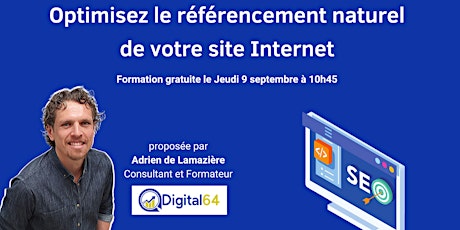 Image principale de Optimisez le référencement naturel de votre site Internet