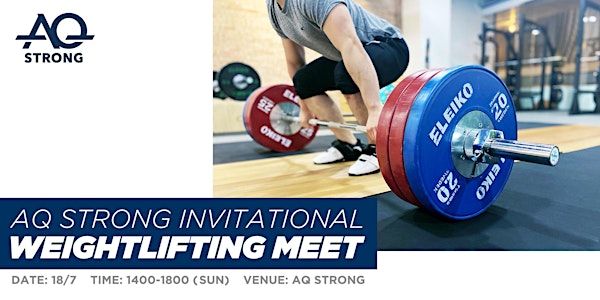AQ Strong Invitational Weightlifting Meet