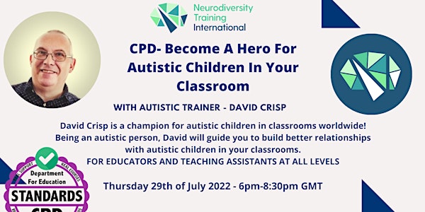 CPD Accredited - Become A Hero For Autistic Children In Your Classroom