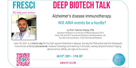 Imagen principal de Alzheimer’s disease immunotherapy.  Will ARIA events be a hurdle?