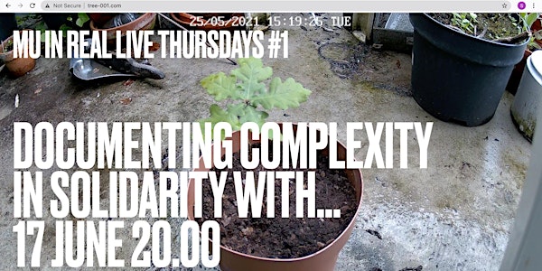 In Real Live Thursdays #1: Documenting Complexity
