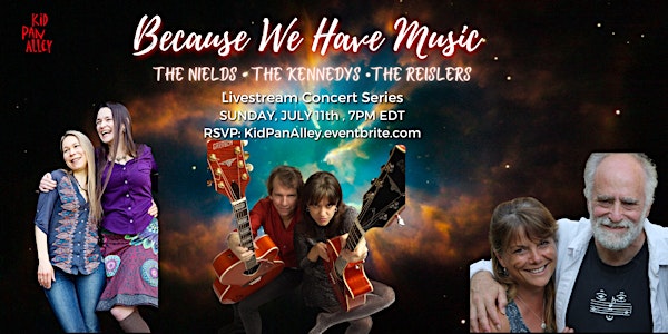 Livestream--The Nields, The  Kennedys and The Reislers