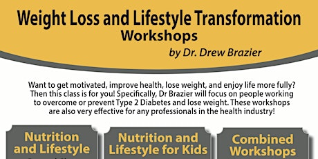 Weight Loss & Transformation Workshops primary image