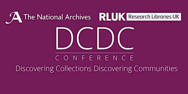 Discovering Collections, Discovering Communities (DCDC15)