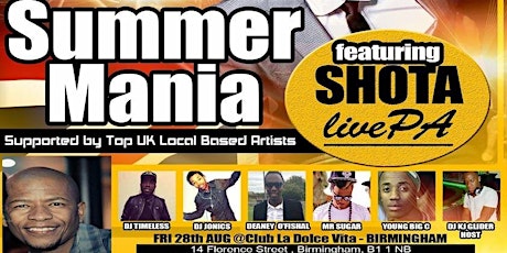 Summer-Mania Live In the UK Shota. Ben 10 hit Maker primary image