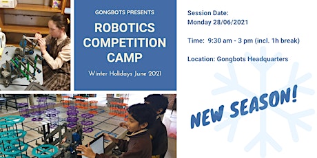 2021 Winter Holiday Robotics Competition Camp primary image