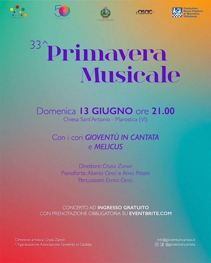 
		Immagine Primavera Musicale 2021 - Marostica (VI)
