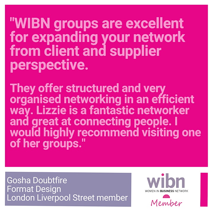 Women in Business Networking - London Liverpool Street & City image