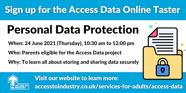 Personal Data Protection - Access Data Taster