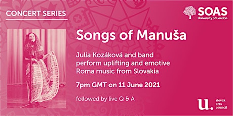 Songs of Manuša: Julia Kozáková and band primary image