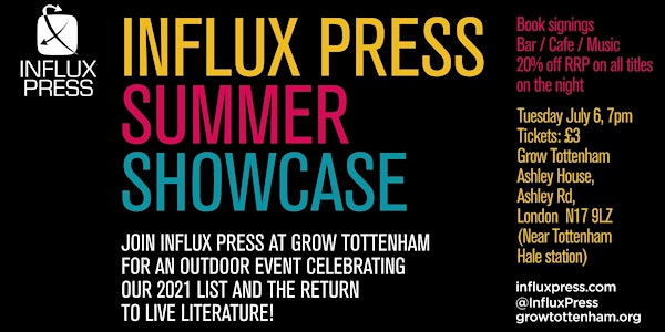 Influx Press Summer Showcase