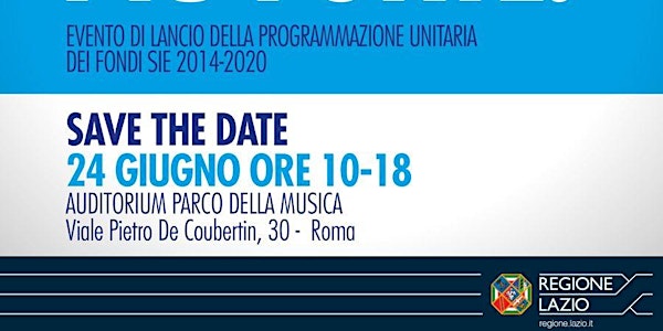Lancio della programmazione unitaria dei Fondi SIE 2014‐2020