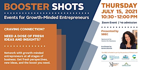 Booster Shots - Events for Growth-Minded Entrepreneurs: Session #4