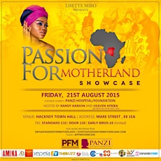 PASSION FOR MOTHERLAND – a vibrant night of live music, fashion and poetry! primary image