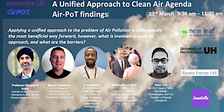 A Unified Approach to Clean Air Agenda, Air-PoT findings primary image