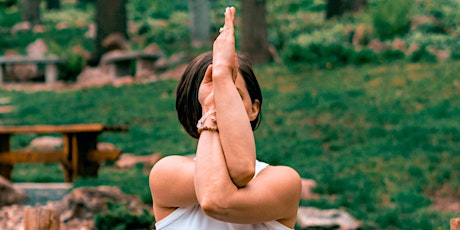 Outdoor Yoga at Swallowtails Glampsite