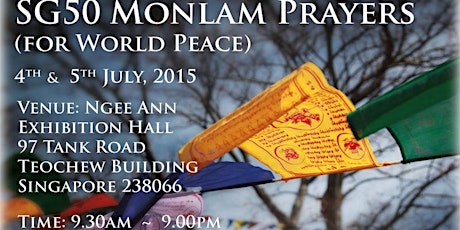 Monlam Festival - 2-Day Prayers for World Peace (4 and 5 July) primary image