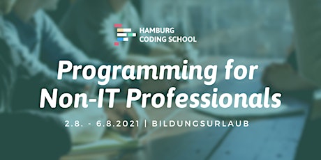 Hauptbild für Bildungsurlaub: Programming for Non-IT Professionals