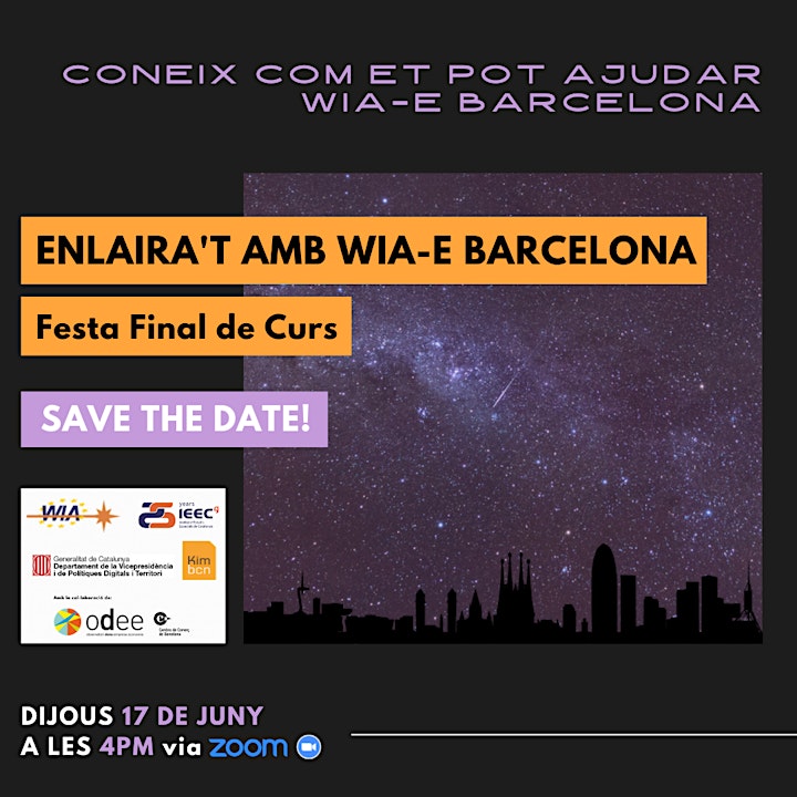 WIA-E Barcelona - FESTA FI DE CURS! image