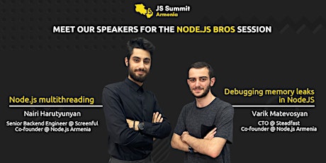 JavaScript Summit Armenia 2021 | Node.js Bros primary image