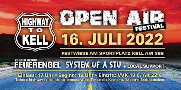 Highway To Kell Open Air 2022