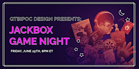 QTBIPOC Design: Jackbox Game Night primary image