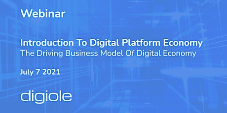 Introduction to Digital Platform Economy primary image