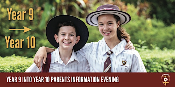 Year 9 into 10 Parent Information Session