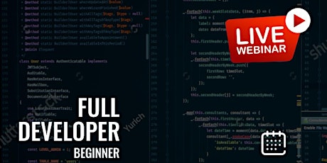 Full Developer For Beginners tickets