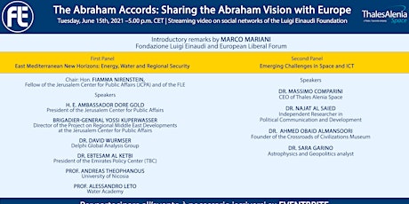 Immagine principale di The Abraham Accords: Sharing the Abraham Vision with Europe 