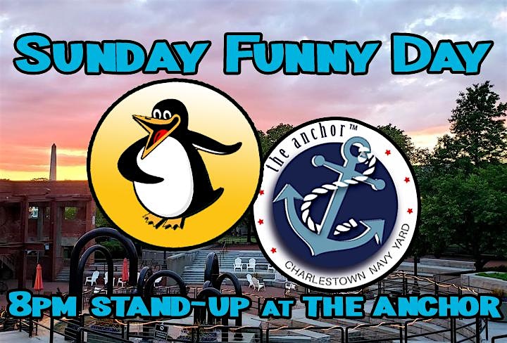 Sunday Funny Day: Stand-Up Comedy at The Anchor, Charlestown