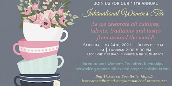 International Women's Tea 2021