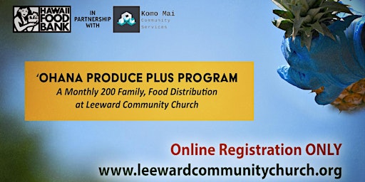 Imagem principal do evento LCC 'Ohana Produce Plus Program