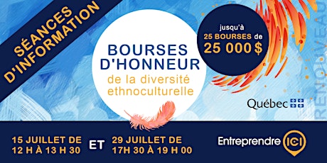 Séance d'information des Bourses d'honneur 2021 primary image