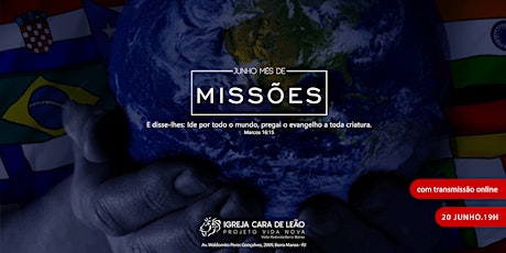 Imagem principal do evento Culto de Missões 19h