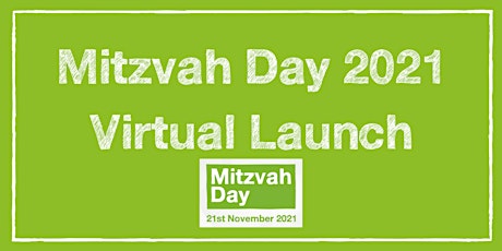Mitzvah Day Virtual Launch 2021 primary image