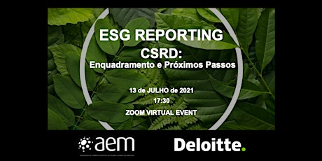 ESG REPORTING - CSRD: Enquadramento e Próximos Passos