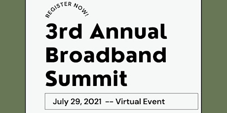 3rd Annual Broadband Summit primary image