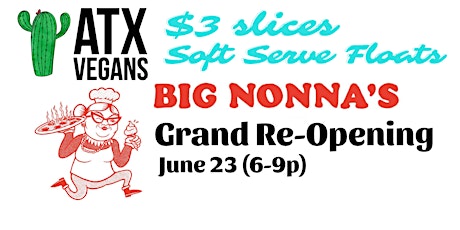 Big Nonna's Grand Re-Opening primary image