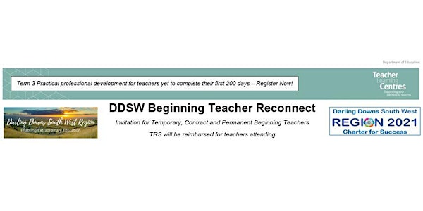 Term 4 - 2021 Beginning Teacher Reconnect - Toowoomba
