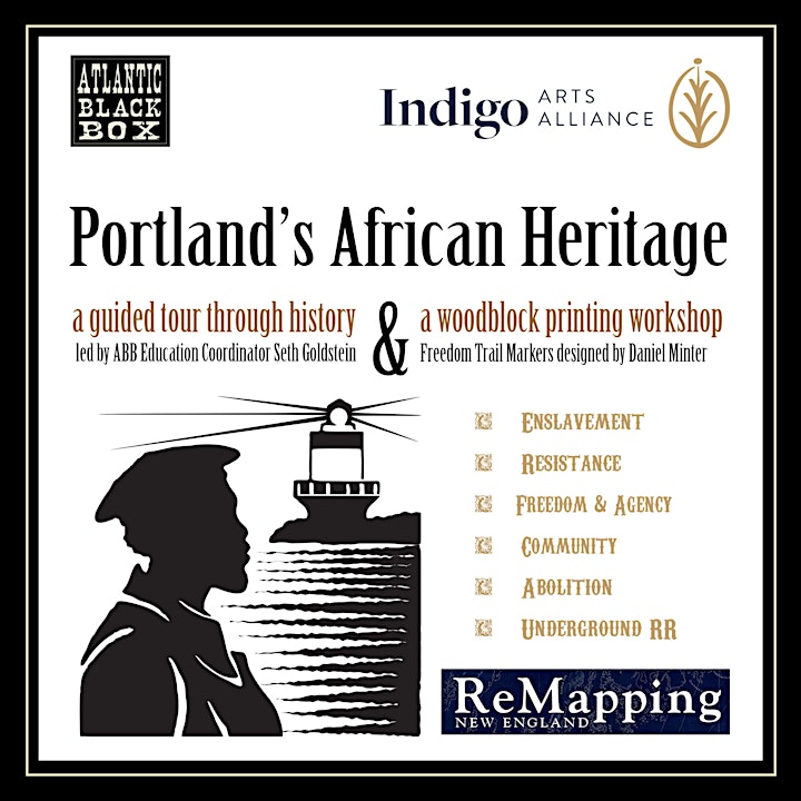 Portland's African Heritage Tour & Woodblock Printing Workshop image