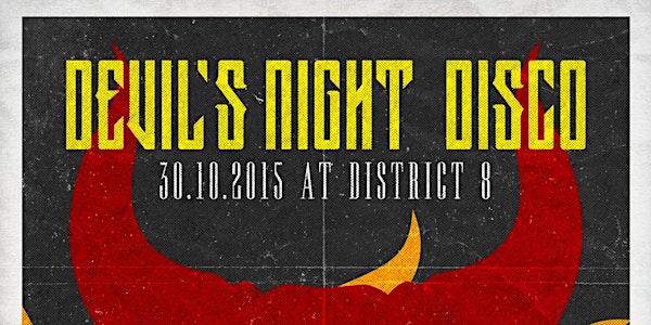 TICKETS ON DOOR Devil's Night Disco - Goblin (Suspiria & Profondo Rosso) +...