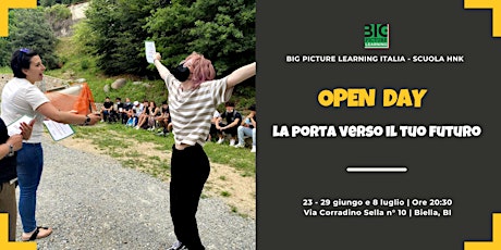 Immagine principale di Big Picture Learning Italia - Open Day 