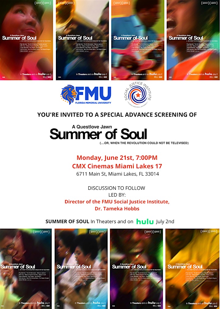Special Advanced Screening: Summer of Soul by Questlove image