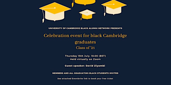 Celebration Event for Black Cambridge Graduates